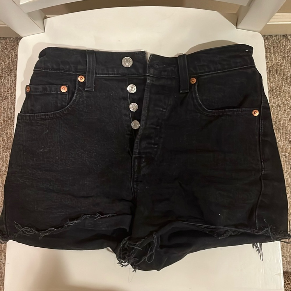 Black Levi Shorts